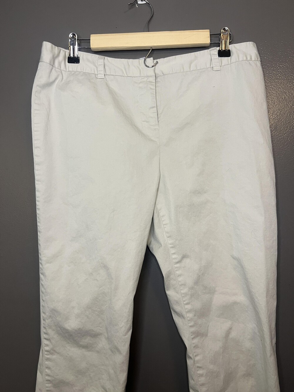 Vineyard Vines Pants Womens 10 Beige Khaki Chino Straight Leg Stretch Casual
